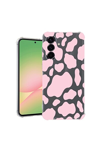 bestcase Θήκη για Samsung Galaxy A36, Αντικραδασμική 1.5MM, Ροζ Αγελάδα, Προσ...