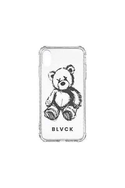 bestcase Husa Anti Shock 1.5MM, compatibilă cu Apple iPhone XR, Teddy Bear bl...