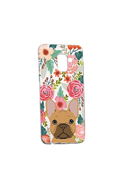 bestcase Θήκη Σκύλος και Λουλούδια, για Samsung Galaxy J6 2018, ανθεκτική στη...