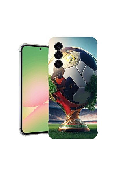 bestcase Θήκη για Samsung Galaxy A36, Αντικραδασμική 1.5MM, Τρόπαιο ποδοσφαίρ...