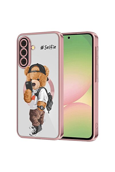 bestcase Πολυτελής Θήκη MagSafe, Συμβατή με Samsung Galaxy S24 FE, Αρκουδάκι ...