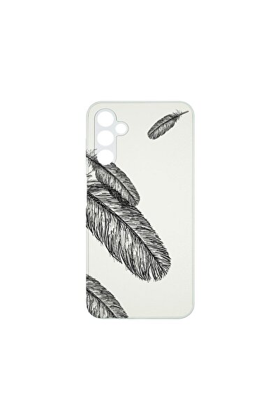 bestcase Δερμάτινη Θήκη Elegance, Συμβατή με Samsung Galaxy A14 5G, Feathers ...