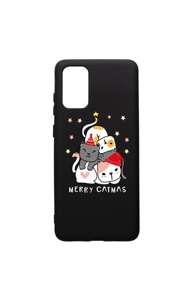 bestcase Husa Premium Silicon Compatibila Cu Samsung Galaxy A71, Merry Catmas...