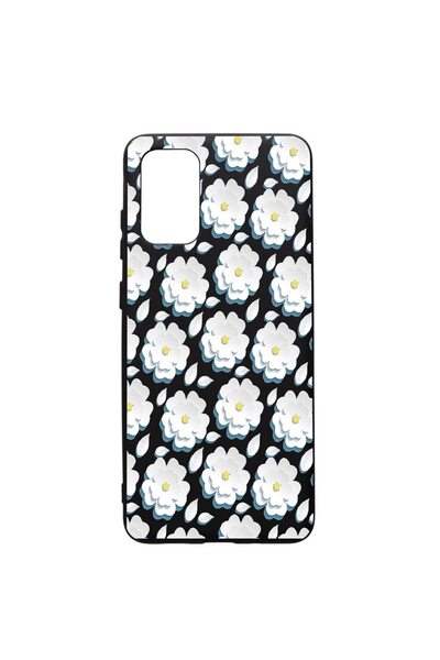 bestcase Husa Silicon, Compatibila cu Samsung Galaxy A71, Daisy - White flowe...