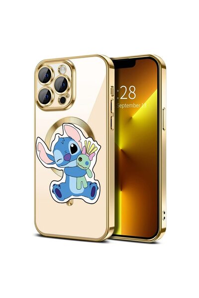 bestcase Πολυτελής Θήκη MagSafe, Συμβατή με Apple iPhone 13 Pro, Stitch, Εξαι...