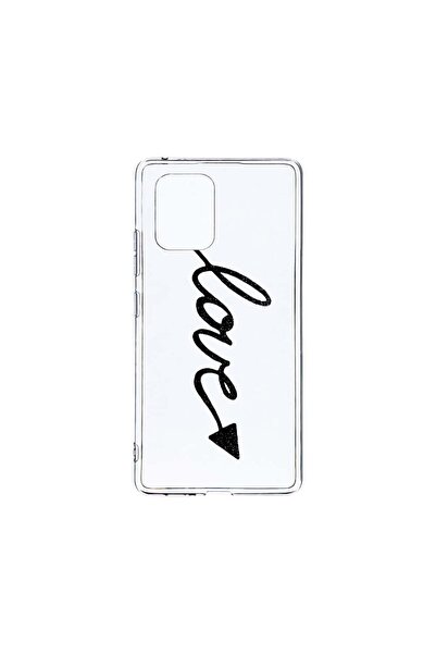 bestcase Διαφανής Θήκη Σιλικόνης 2MM, Συμβατή με Samsung Galaxy A71, Love, Αν...