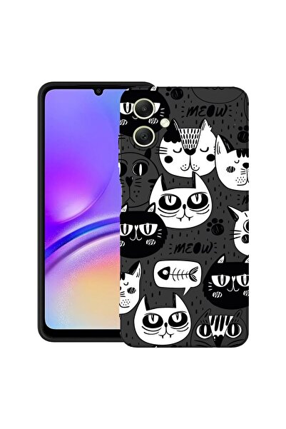 bestcase Husă pentru Samsung Galaxy A06 5G, Cool Cats, Silicon subțire de 0.8...