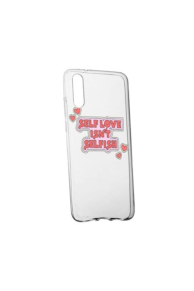 bestcase Husa de protectie cu mesaj Self Love, pentru Samsung Galaxy A70 / Ga...