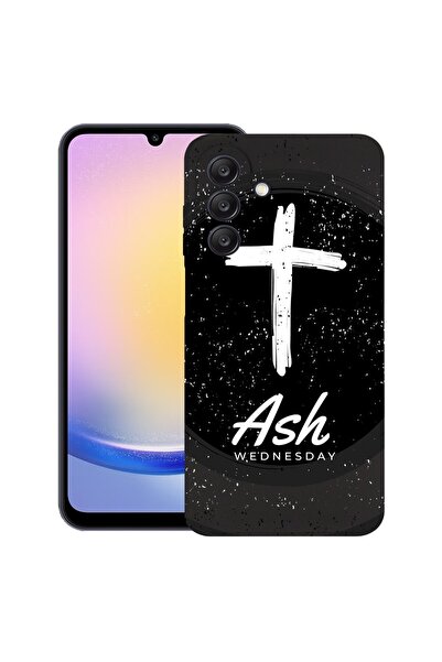 bestcase Husă pentru Samsung Galaxy A36, Cross - ASH Wednesday, Silicon subți...