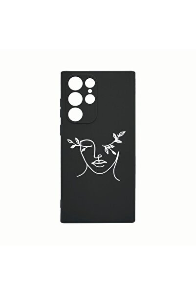 bestcase Θήκη Σιλικόνης, Συμβατή με Samsung Galaxy S22 Ultra, Γυναικείο Αφηρη...