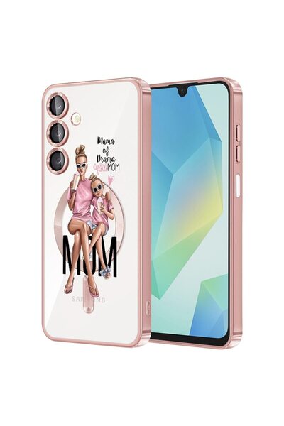 bestcase Πολυτελής Θήκη MagSafe, Συμβατή με Samsung Galaxy A56, Μαμά Κοριτσιώ...