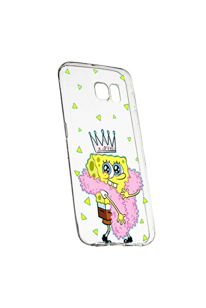 bestcase Husa de protectie SpondeBob, pentru Samsung Galaxy S7, rezistenta la...
