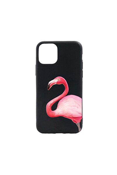 bestcase Θήκη σιλικόνης συμβατή με Apple iPhone 13 Pro, Φλαμίνγκο, με υφασμάτ...