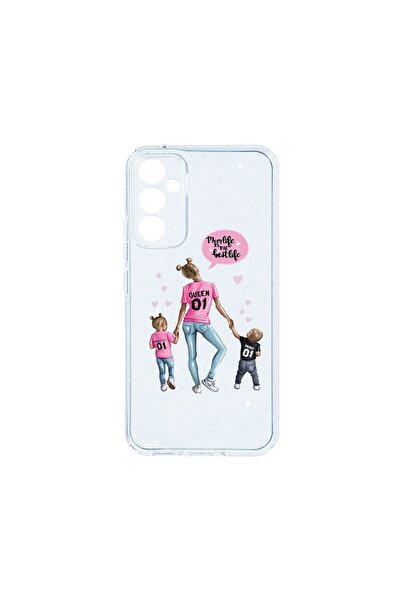bestcase Θήκη Crystal Glitter 2MM, Συμβατή με Samsung Galaxy A14 5G, Σχέδιο Μ...