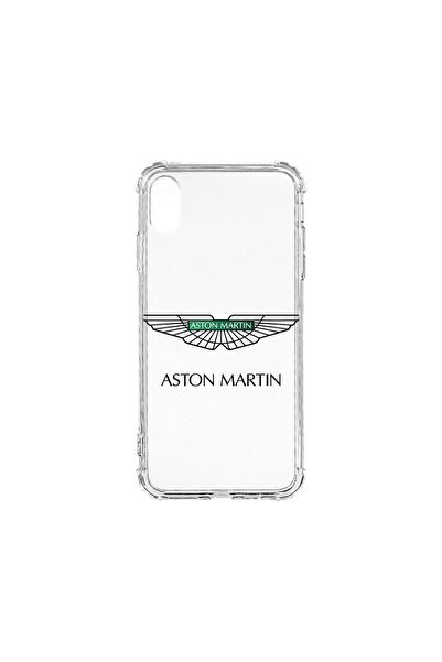 bestcase Husa Anti Shock 1.5MM, compatibilă cu Apple iPhone XR, Logo Aston Ma...