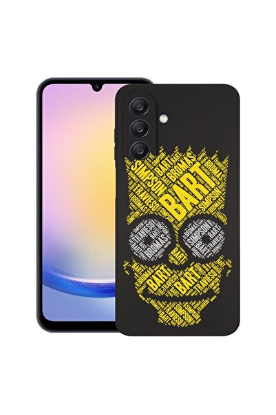 bestcase Θήκη για Samsung Galaxy A56, Καλλιγραφία Bart Simpson, Λεπτή σιλικόν...