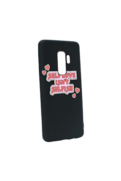 bestcase Husa de protectie cu mesaj Self Love, pentru Samsung Galaxy S9, rezi...