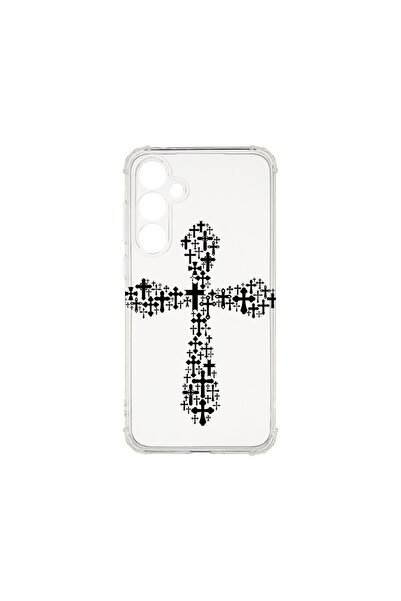 bestcase Θήκη για Samsung Galaxy A16, Αντικραδασμική 1.5MM, Σχέδιο σταυρού, Α...