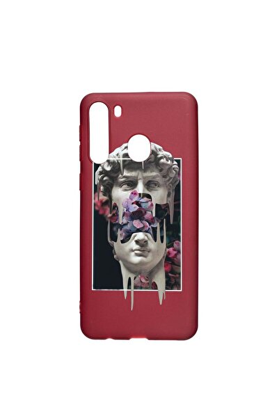 bestcase Husa Silicon Compatibila cu Samsung Galaxy A21, David Statue, rezist...