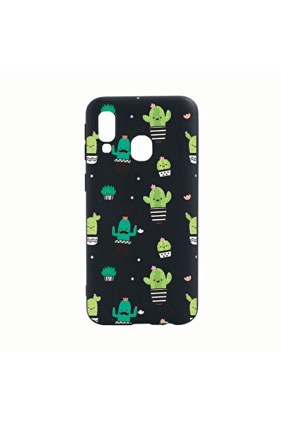 bestcase Θήκη σιλικόνης, Συμβατή με Samsung Galaxy A40, Κάκτος, ανθεκτική στη...