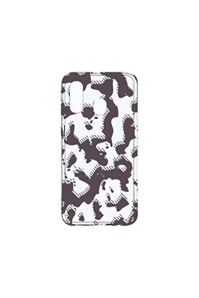 bestcase Διαφανής Θήκη Σιλικόνης 2MM, Συμβατή με Samsung Galaxy A40, Γκρι Καμ...