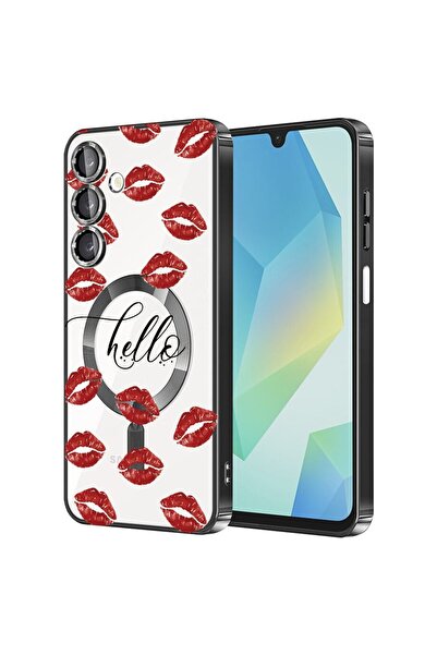 bestcase Πολυτελής Θήκη MagSafe, Συμβατή με Samsung Galaxy A16, Σχέδιο Kiss P...