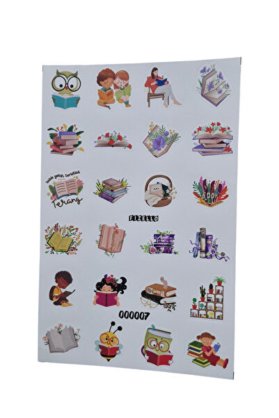 Fizello Σετ αυτοκόλλητων που έχει δημιουργείται για τους λάτρεις των βιβλίων ...