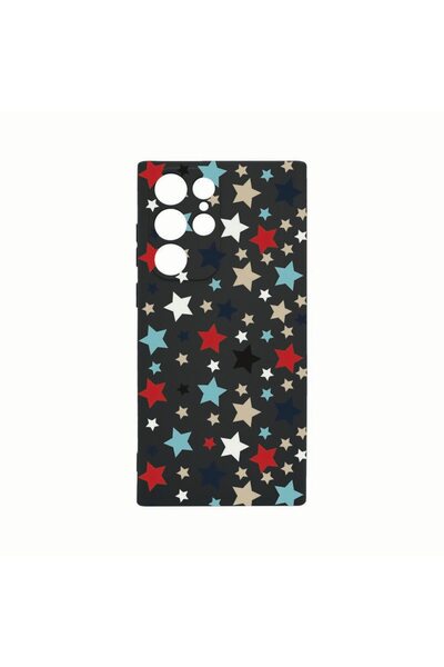 bestcase Θήκη Σιλικόνης, Συμβατή με Samsung Galaxy S22 Ultra, Αστέρια, Ανθεκτ...