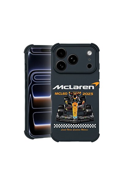 bestcase Husa TPU Pro Shock Compatibila cu Apple iPhone 17 Pro, cu Design McL...