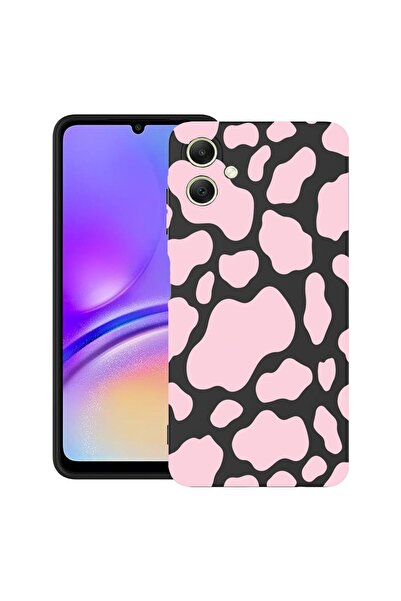 bestcase Калъф за Samsung Galaxy A06 5G, Розова крава, Тънък силиконов 0.8ММ,...