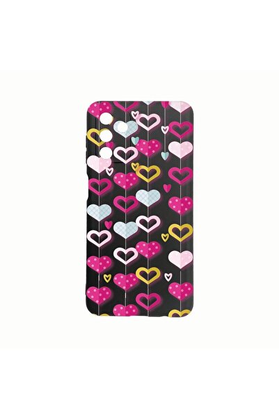 bestcase Θήκη Σιλικόνης, Συμβατή με Samsung Galaxy A04s, Χαριτωμένα Καρδιές, ...