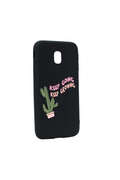 bestcase Защитен калъф с надпис  "Keep Going ", за Samsung Galaxy J7 2018, ус...
