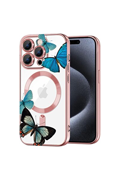 bestcase Πολυτελής Θήκη MagSafe, Συμβατή με Apple iPhone 16 Pro, Όμορφες Μπλε...