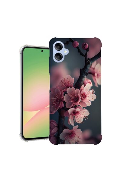 bestcase Συμβατή θήκη για Samsung Galaxy A06 4G, Αντικραδασμική 1.5MM, Άνθος ...