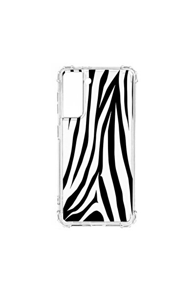 bestcase Husa Αντικραδασμική Θήκη Συμβατή με Samsung Galaxy S21, Μαύρη Ζέβρα,...