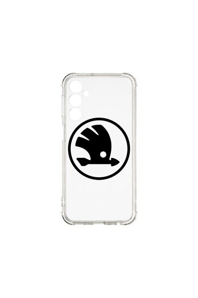 bestcase Husă Antișoc 1.5MM, Compatibilă cu Samsung Galaxy M34, Logo Skoda, T...