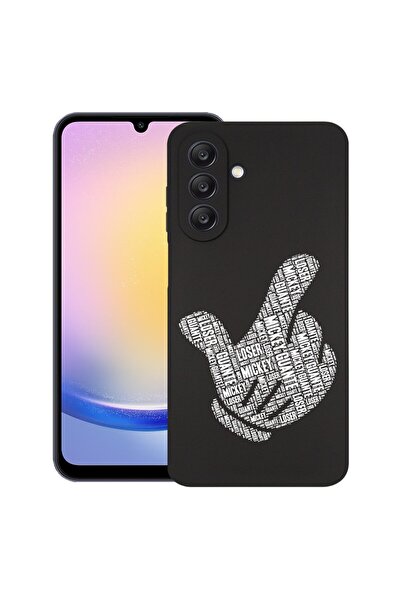 bestcase Θήκη για Samsung Galaxy A56, Καλλιγραφία Guante Mickey, Λεπτή Σιλικό...