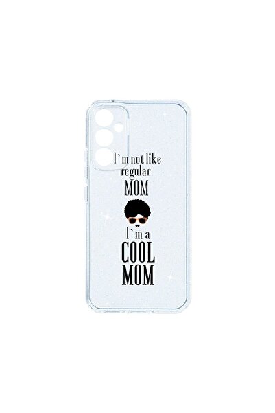 bestcase Θήκη Crystal Glitter 2MM, Συμβατή με Samsung Galaxy S23 FE, Cool Mom...
