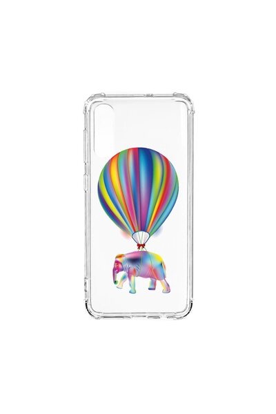 bestcase Husa Αντικραδασμική Θήκη Συμβατή με Samsung Galaxy A50, Rainbow Elef...