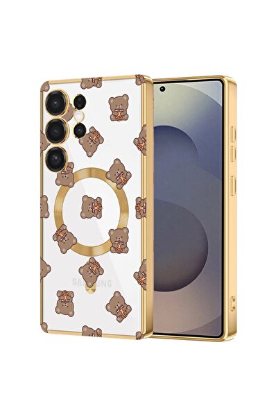 bestcase Πολυτελής Θήκη MagSafe, Συμβατή με Samsung Galaxy S24 Ultra, Σχέδιο ...