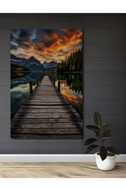 Teona Ahşap Διακοσμητικό ξύλινο τραπέζι με ξύλινο σκαλωσιάριο στην όψη της λί...