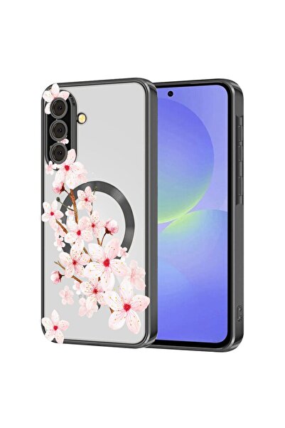 bestcase Πολυτελής Θήκη MagSafe, Συμβατή με Samsung Galaxy S25 Plus, Φλοράλ -...