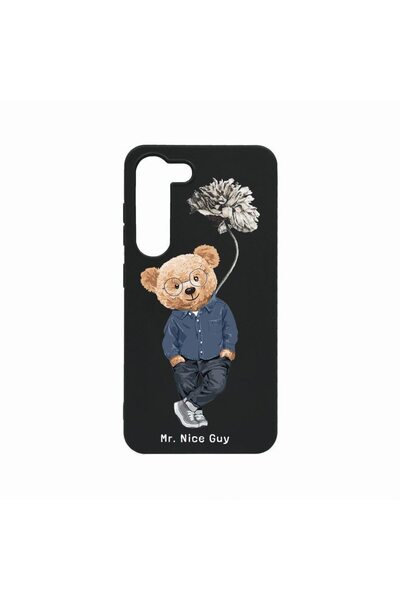 bestcase Θήκη, Συμβατή με Samsung Galaxy S23, Ωραίο Αγόρι - Αρκουδάκι, Ανθεκτ...