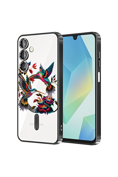 bestcase Πολυτελής Θήκη MagSafe, Συμβατή με Samsung Galaxy A55, Πολύχρωμο Κολ...