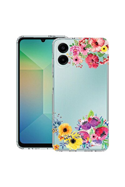 bestcase ¬Æ Husa pentru Samsung Galaxy A06 5G, Anti Shock 1.5MM, Flowers, Pro...