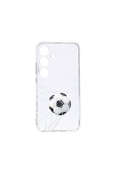 bestcase Διαφανής Θήκη Σιλικόνης 2MM, Συμβατή με Samsung Galaxy A55, Ποδόσφαι...