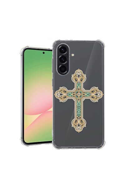 bestcase Θήκη για Samsung Galaxy A36, Αντικραδασμική 1.5MM, Σταυρός, Προστασί...