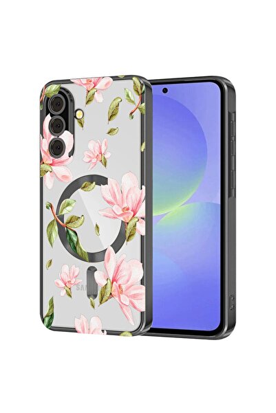 bestcase Πολυτελής Θήκη MagSafe, Συμβατή με Samsung Galaxy S25 Plus, Φλοράλ Σ...