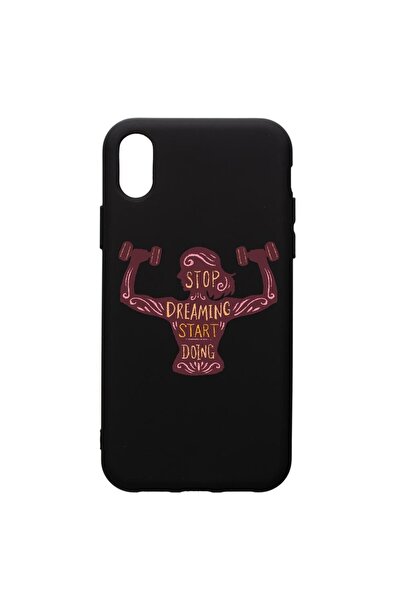 bestcase Husa Silicon Premium compatibila cu Samsung Galaxy A01, Stop Dreamin...