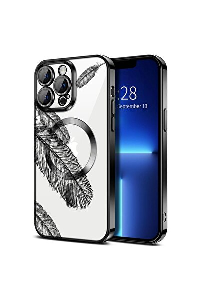 bestcase Πολυτελής Θήκη MagSafe, Συμβατή με Apple iPhone 12 Pro Max, Μαύρα Φτ...